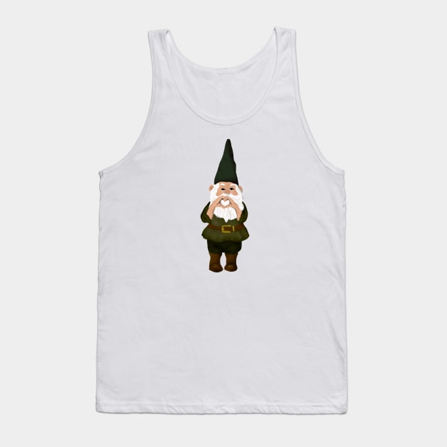 I heart you Gnome Tank Top by Quick Brown Fox Canada 